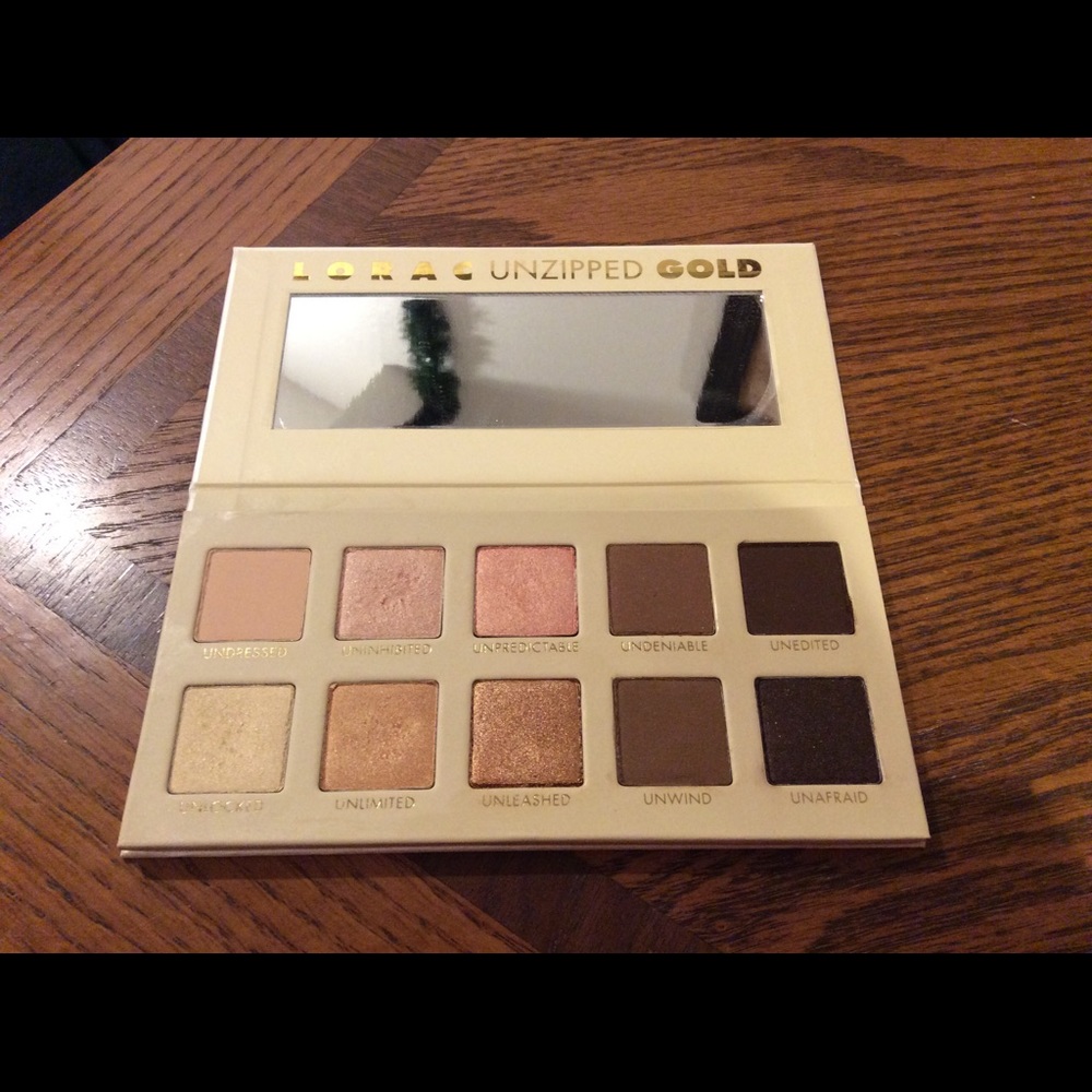 LORAC Gold Zip Palette