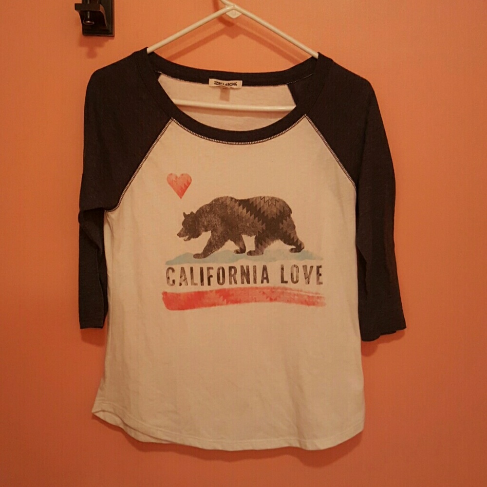 Billabong Baseball Graphic Top