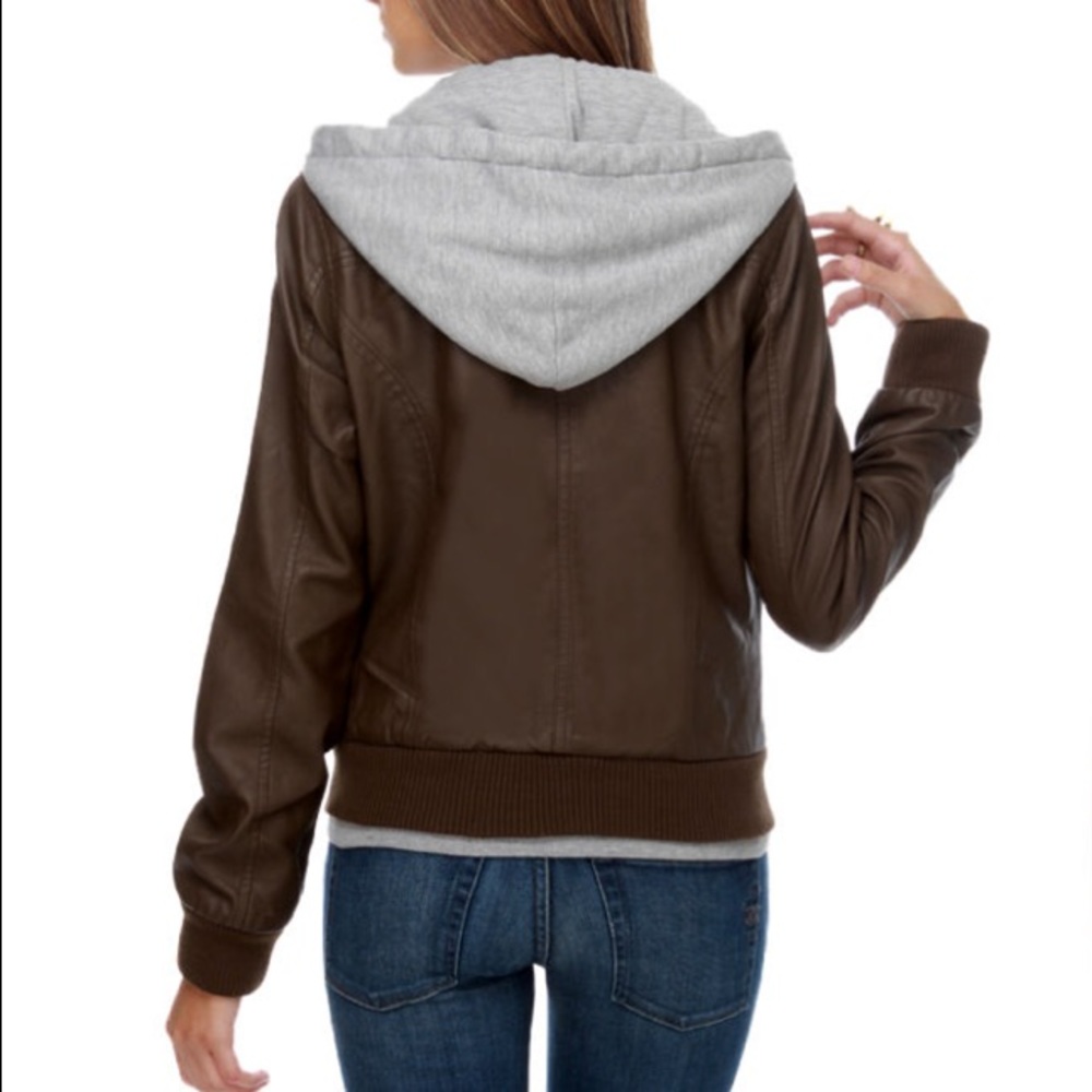 OBEY Leather Bomber
