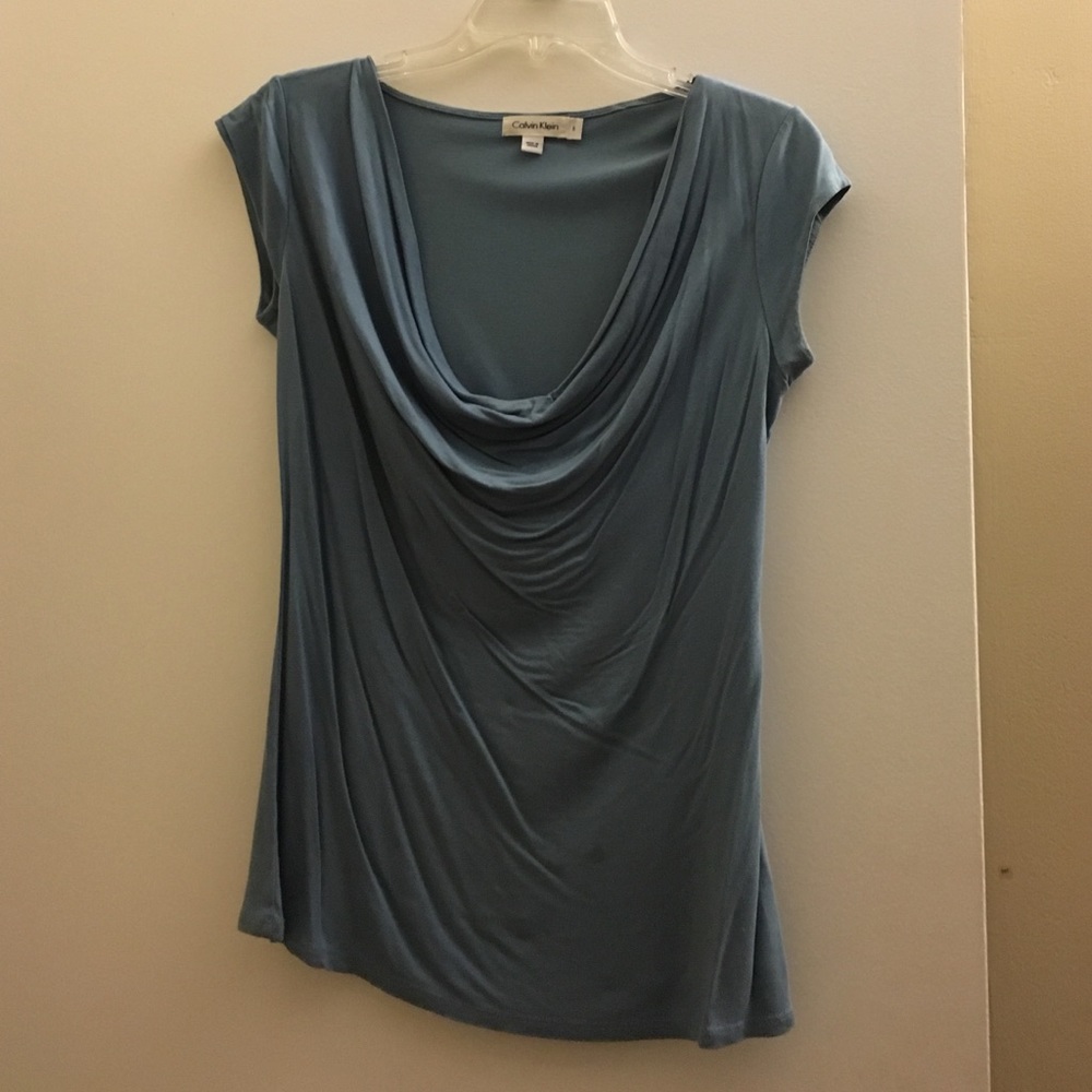 Calvin Klein cowl neck top