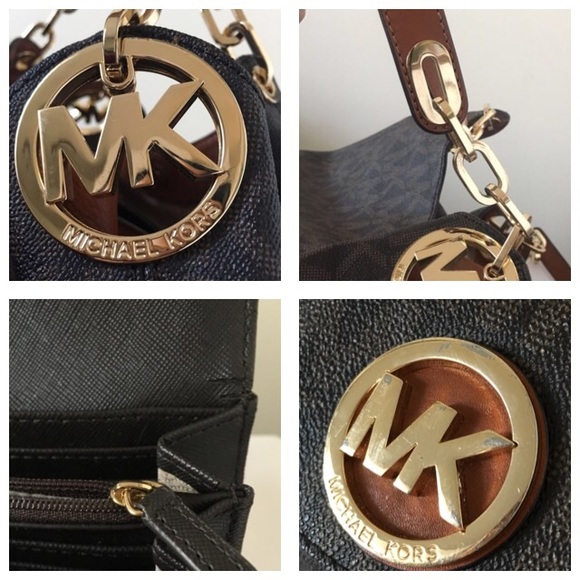 Michael Kors Fulton Shoulder Bag With Wallet - Picture 8 of 8
