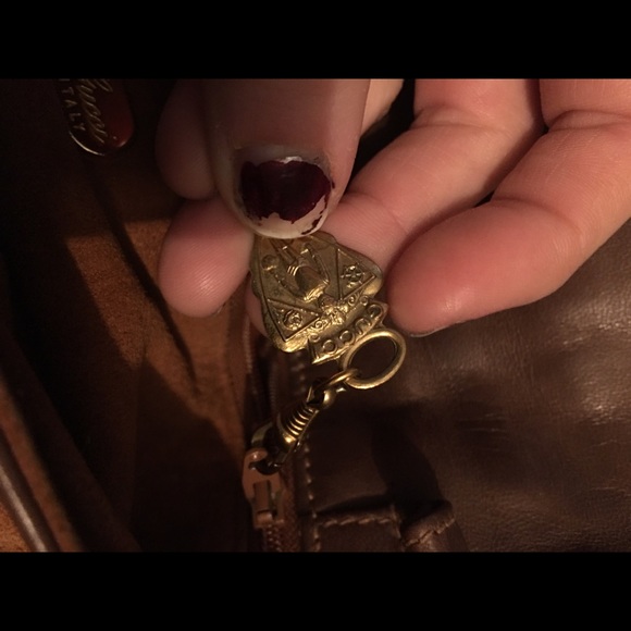 AUTHENTIC GORGEOUS VINTAGE CROCODILE/ SUEDE CLUTCH - Picture 3 of 4