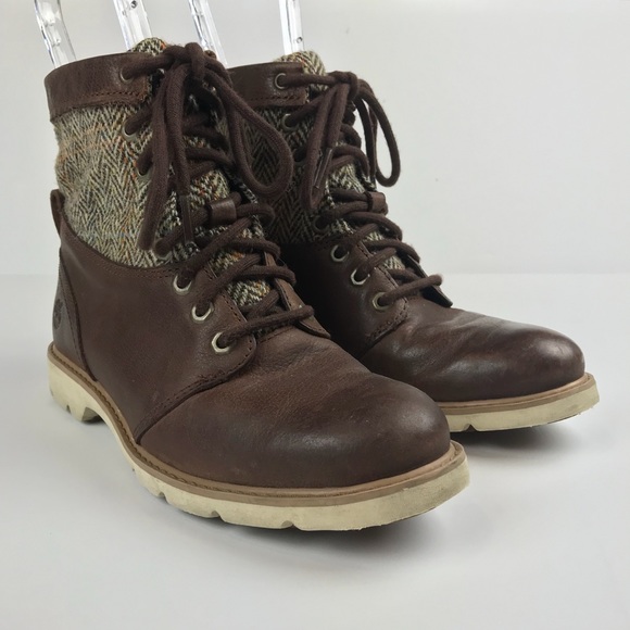 *SOLD* Timberland Bramhall Leather/Wool 6" Boots - Picture 3 of 8