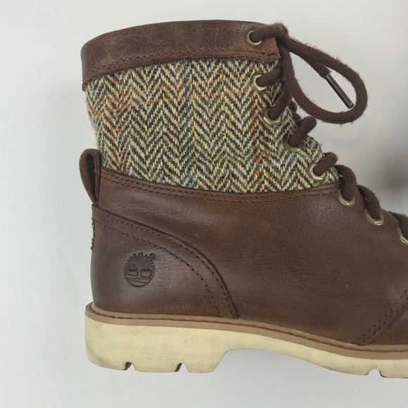 *SOLD* Timberland Bramhall Leather/Wool 6" Boots - Picture 6 of 8