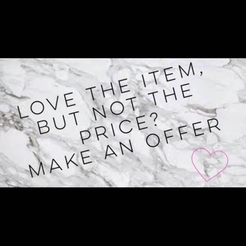 All reasonable offers welcome 😊