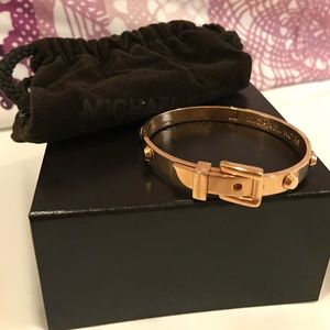 Michael Kors Rose Gold Astor Stud Bangle