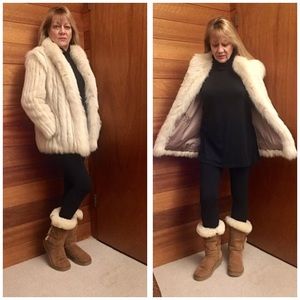 Oscar de la Renta fur coat