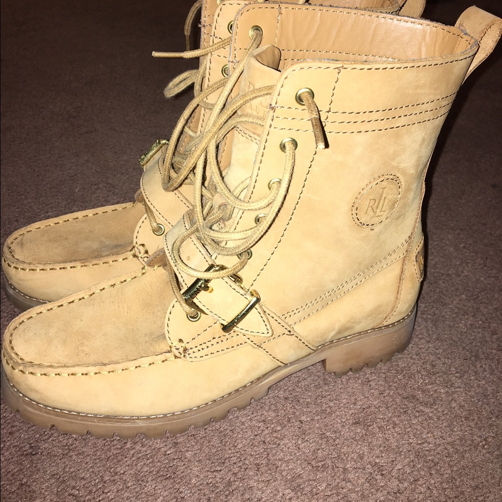 Size 7.5 Ralph Lauren women's boots