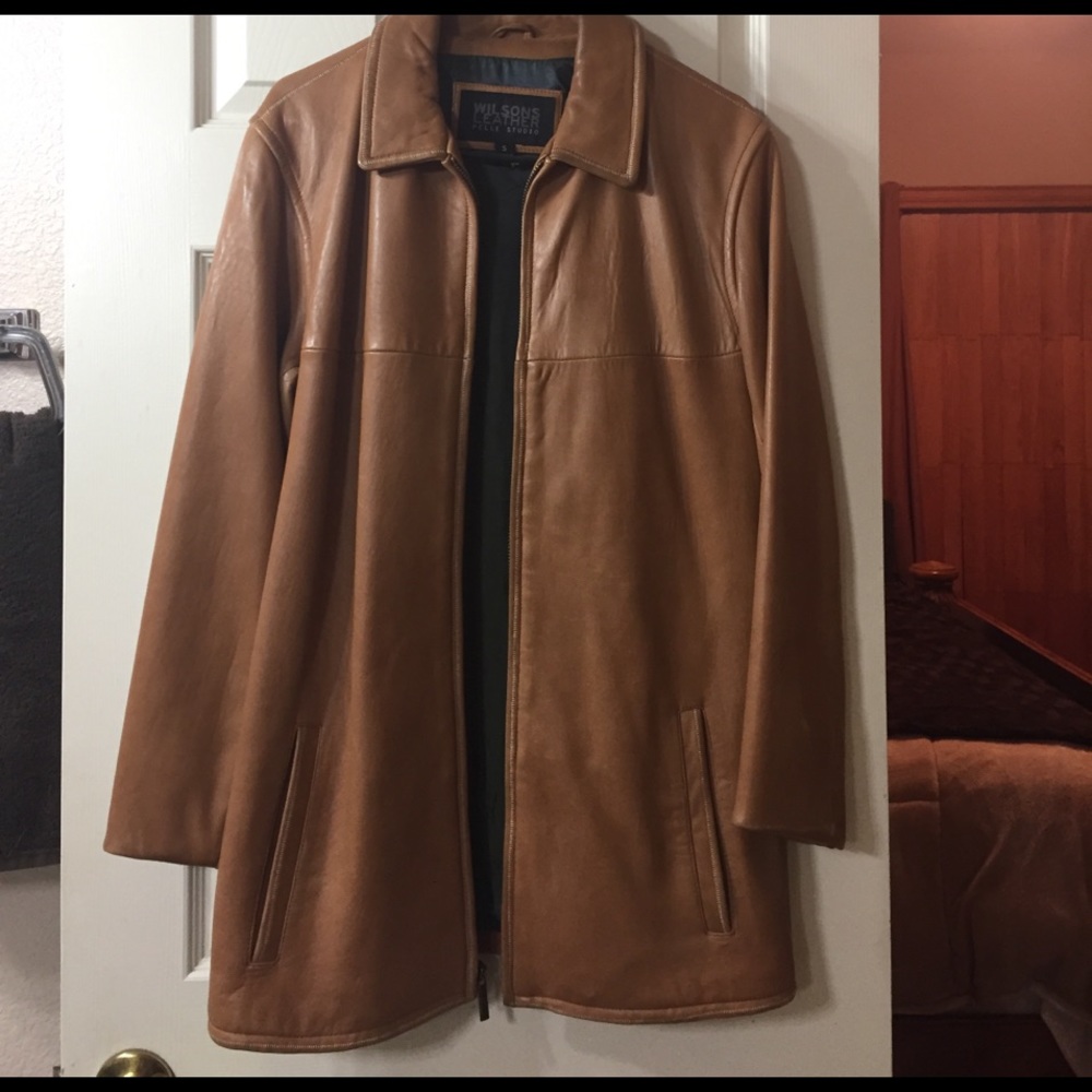 Men's leather jacket