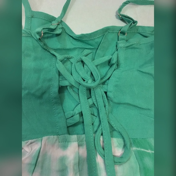 Stunning mint/white tie dye back tie sundress! - Picture 3 of 3