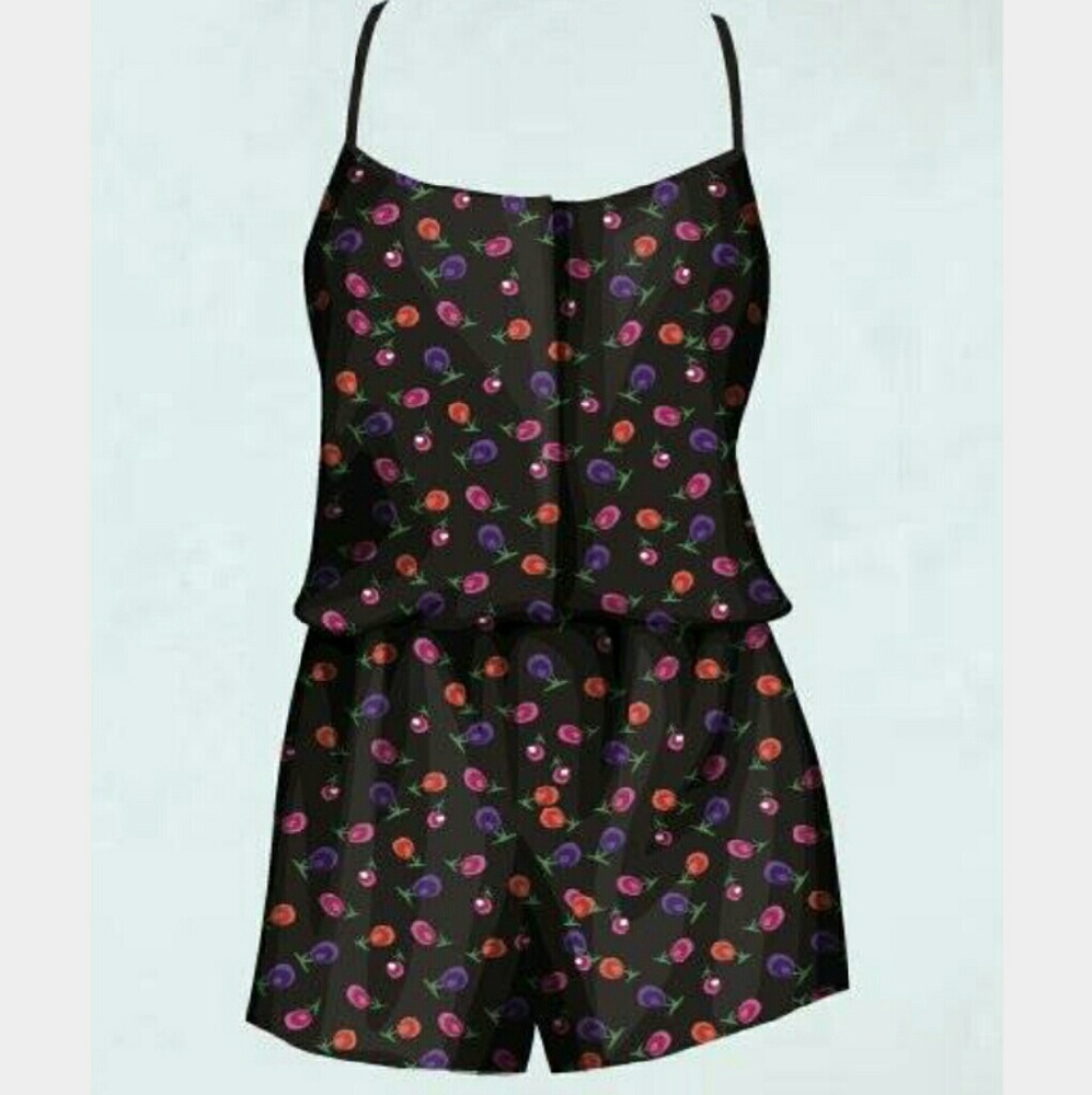 Floral romper size Medium