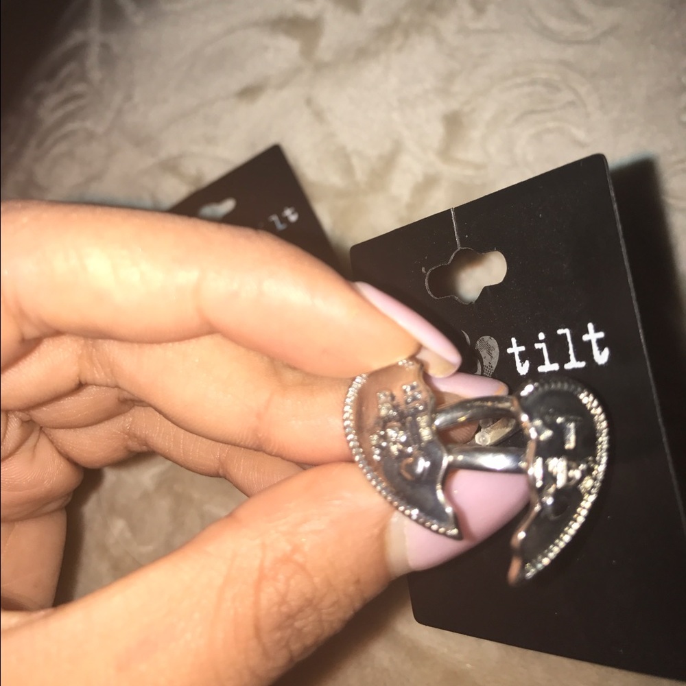 Earrings and rings! Brand new!