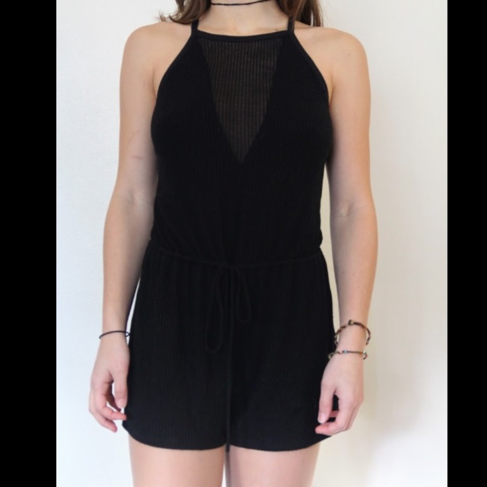 ❗️SOLD❗️Urban outfitters ribbed romper