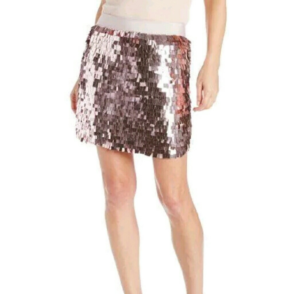 Trina Turk silk sequin skirt size 8
