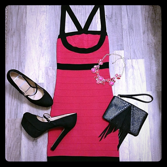 bebe Dresses & Skirts - Bebe Bandage Dress