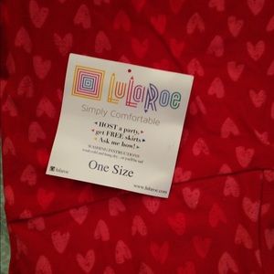 LuLaRoe 2017 Heart Valentine's Leggings