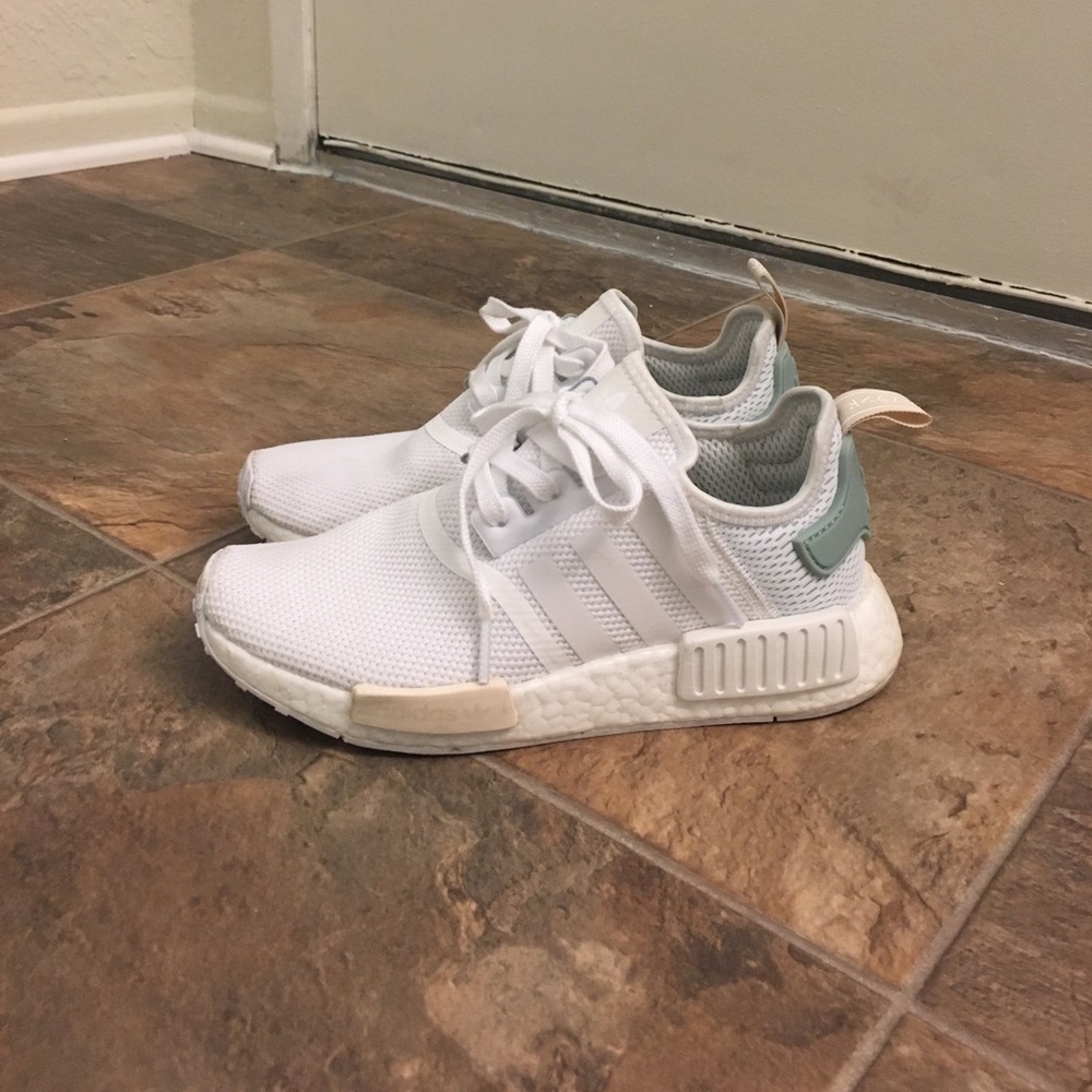 Adidas NMD R1 Running White Size 6