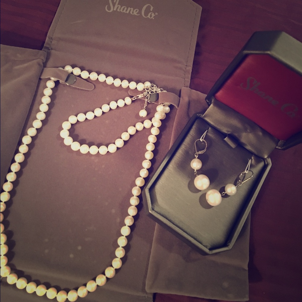 Shane Co. full pearl set
