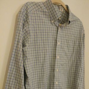 L.L. Bean Designer Men's Button Down Dress Shirt L