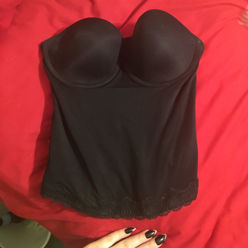 Strapless corset