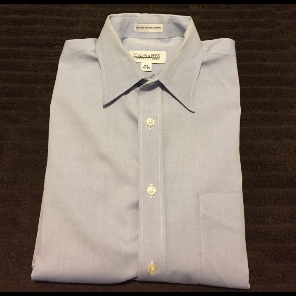 Joseph & Feiss 16 1/2 34/35 Work OXFORD shirt