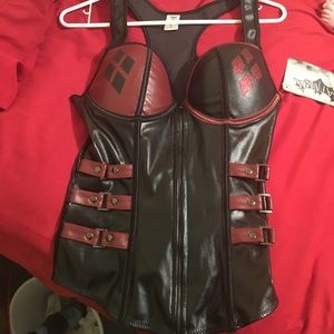 Harley Quinn costume corset