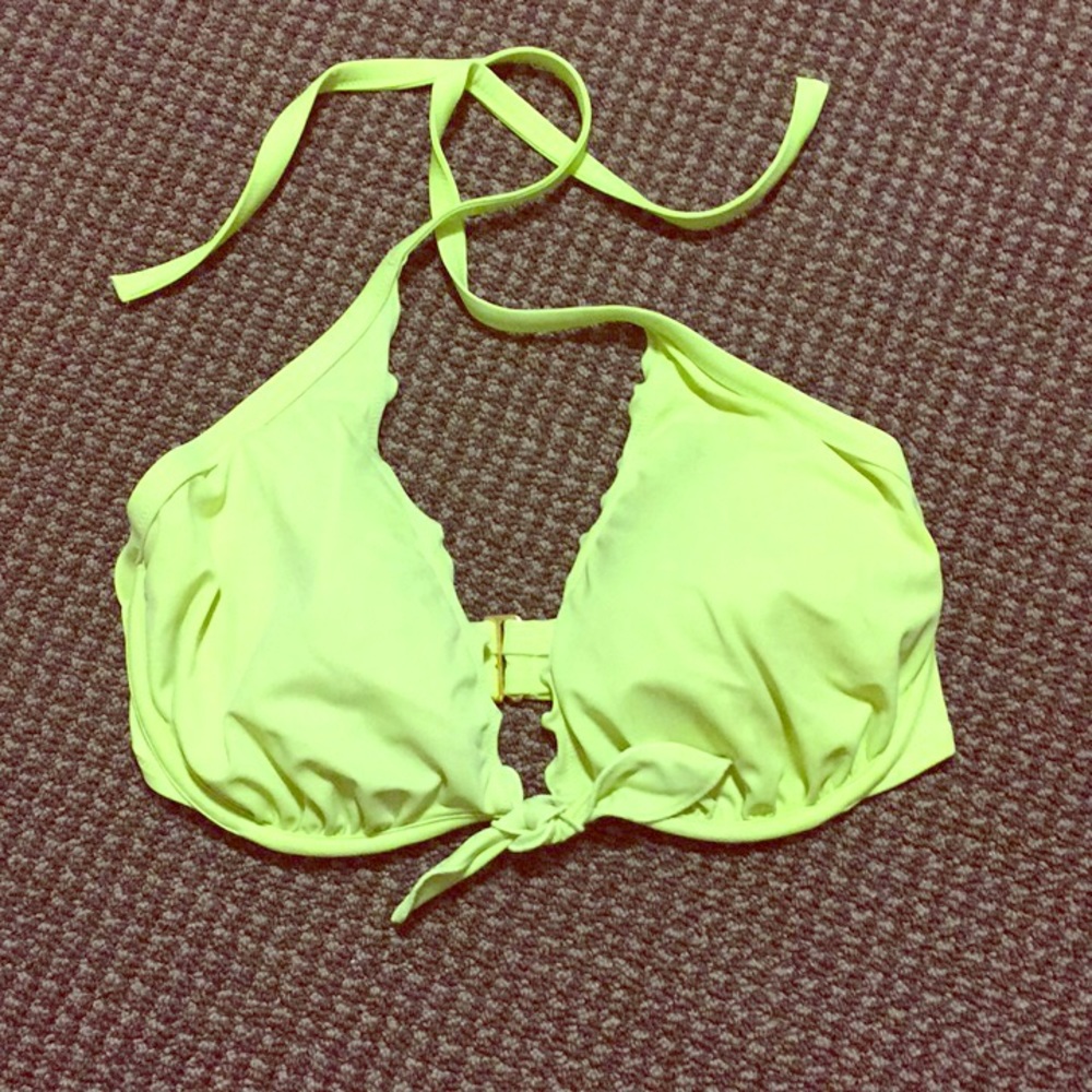 Victoria's Secret neon swim top 36DD