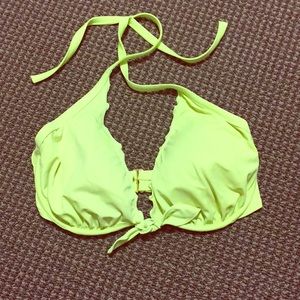 Victoria's Secret neon swim top 36DD