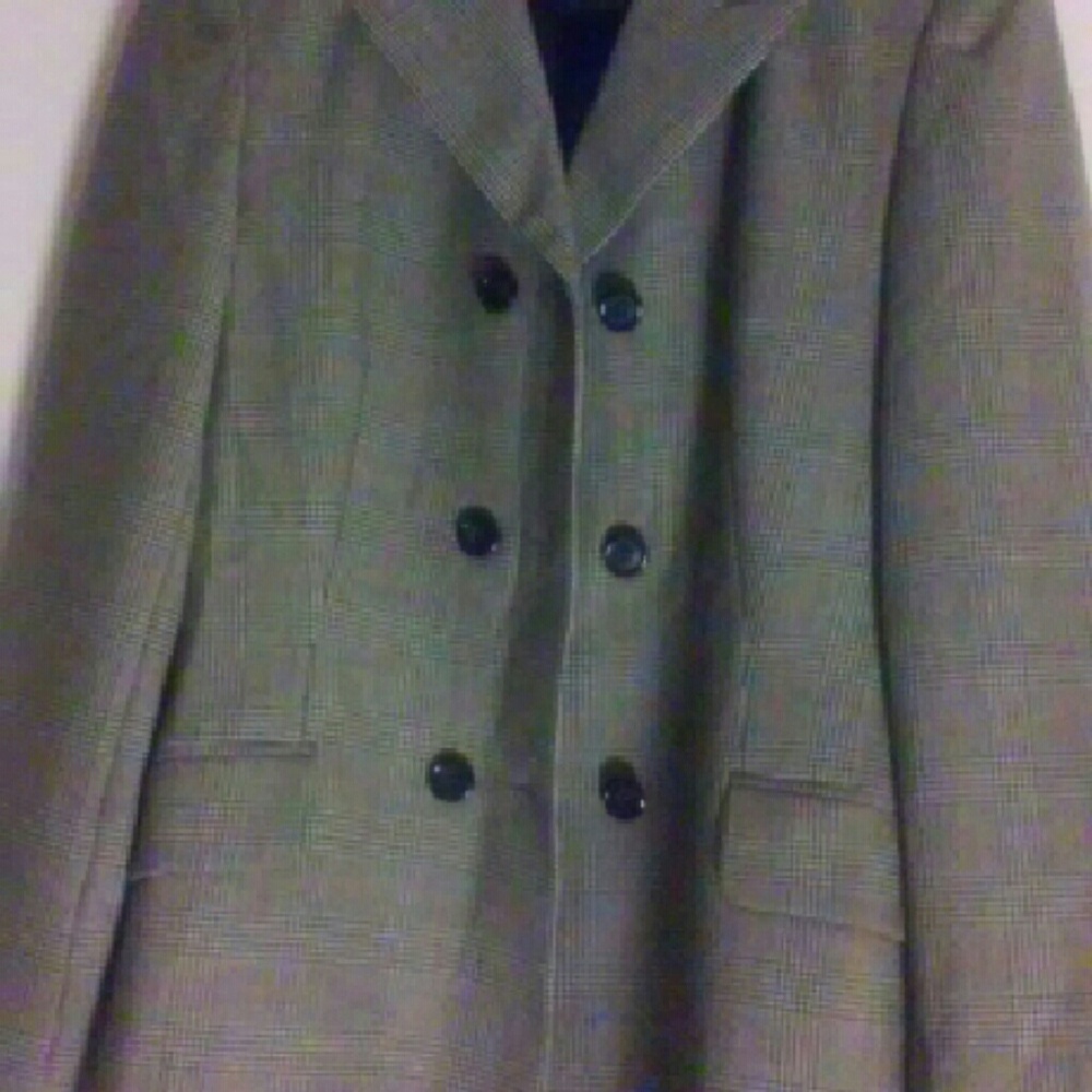 Women vest grey long sleeve 8buttons front 2pocket