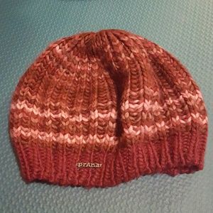 PrAna purple beanie
