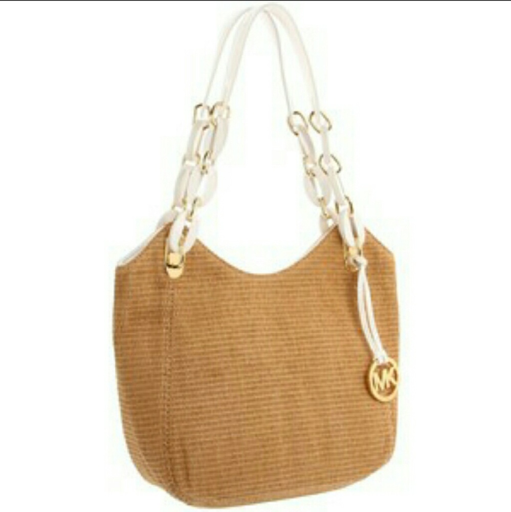 MK Straw purse