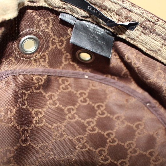 AUTHENTIC GUCCI Backpack Hat Wallet Set - Picture 4 of 8