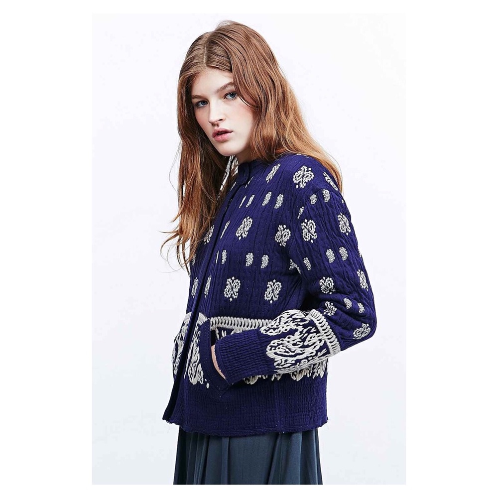 ❌SOLD!! ❌ Riviera repeat sweater jacket