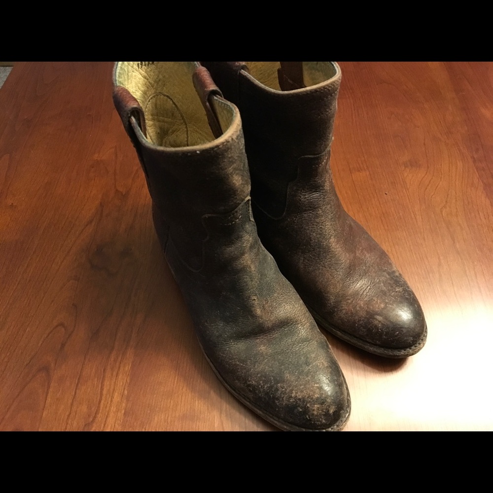 Frye Jayden Roper short boots sz7