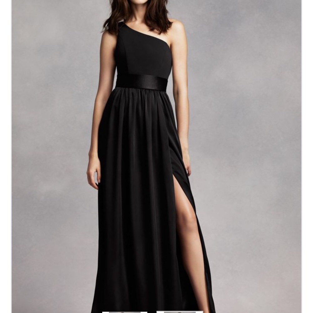 Vera wang satin sheath