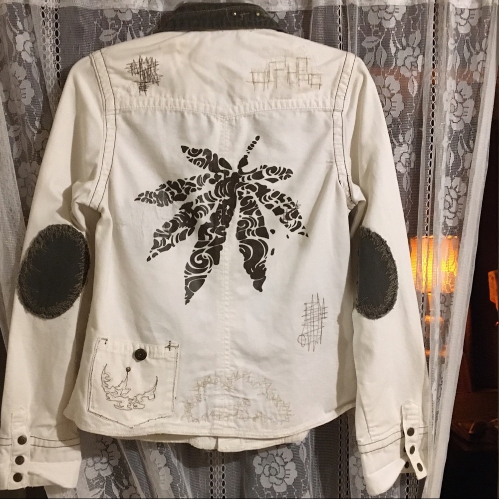 Distressed Jean Jacket