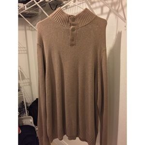 Mens Old Navy Tan Sweater 2xl xxl