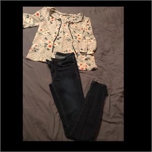 Lauren Conrad dark skinny jean!