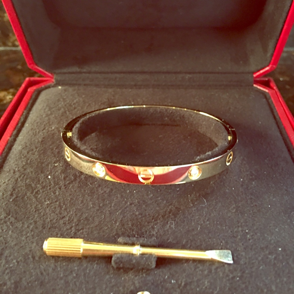 18 k. Yellow gold bracelet.