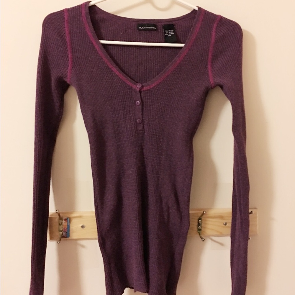 Moda international sweater size xs