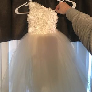 18-24 month one shouldered dress