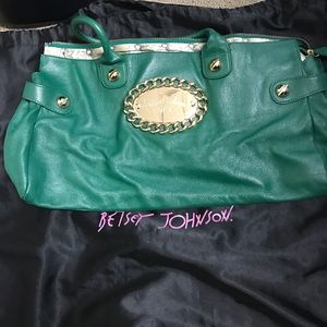 Betsy Johnson green bag