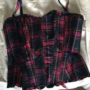 Corset top.
