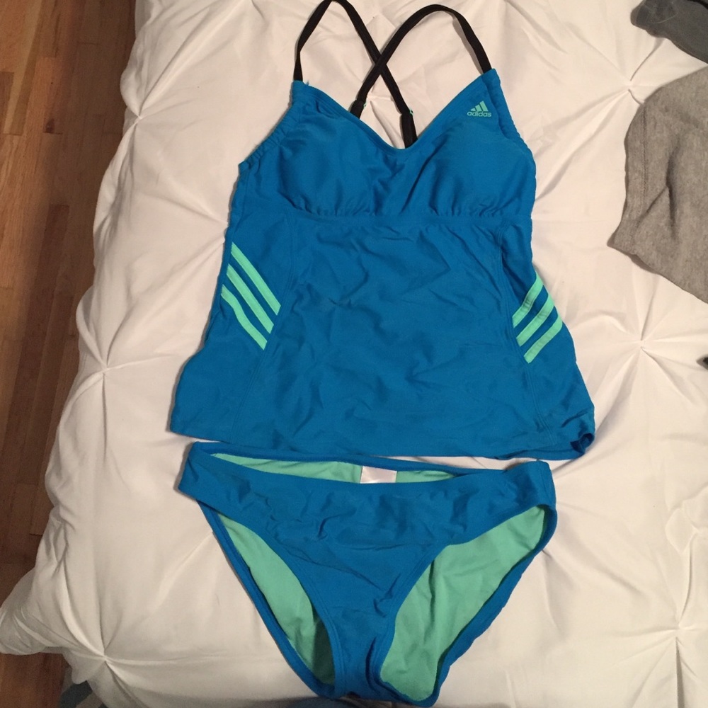 Adidas swimsuit.