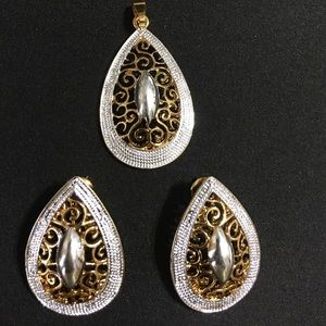 Beautiful fashion earrings and pendant Beautiful fashion earrings and pendant