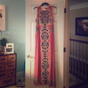 Anthropologie maxi dress size 10
