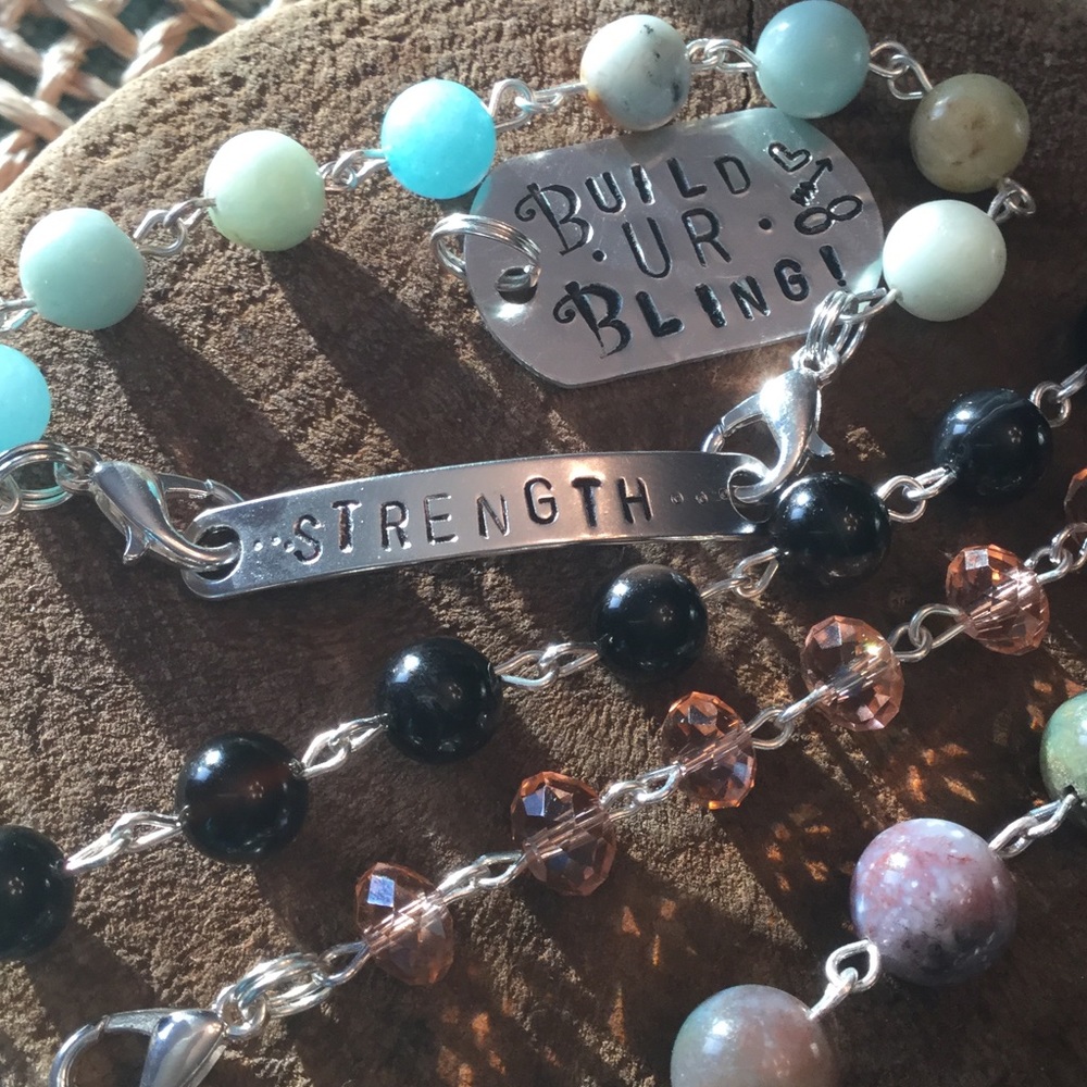 ✨Exclusive✨💎Build UR Bling💎 ID Bar Bracelet✨