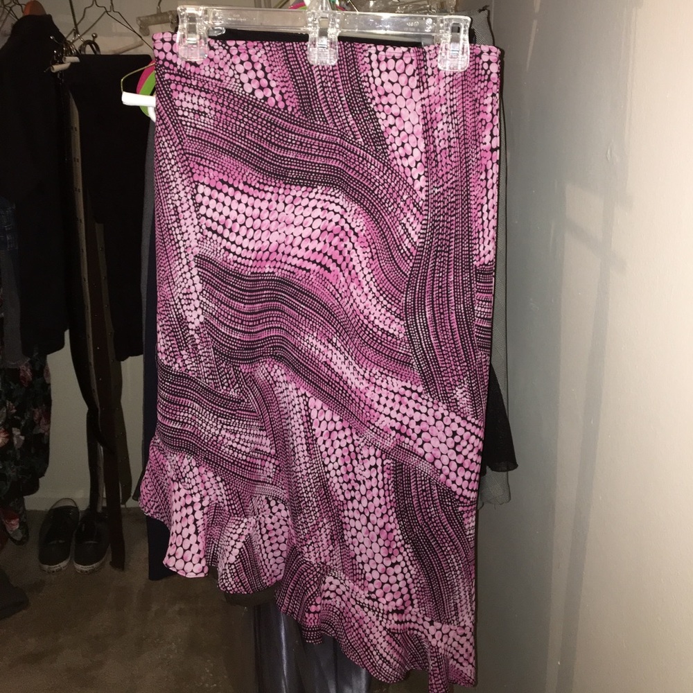 Pink and Black skirt