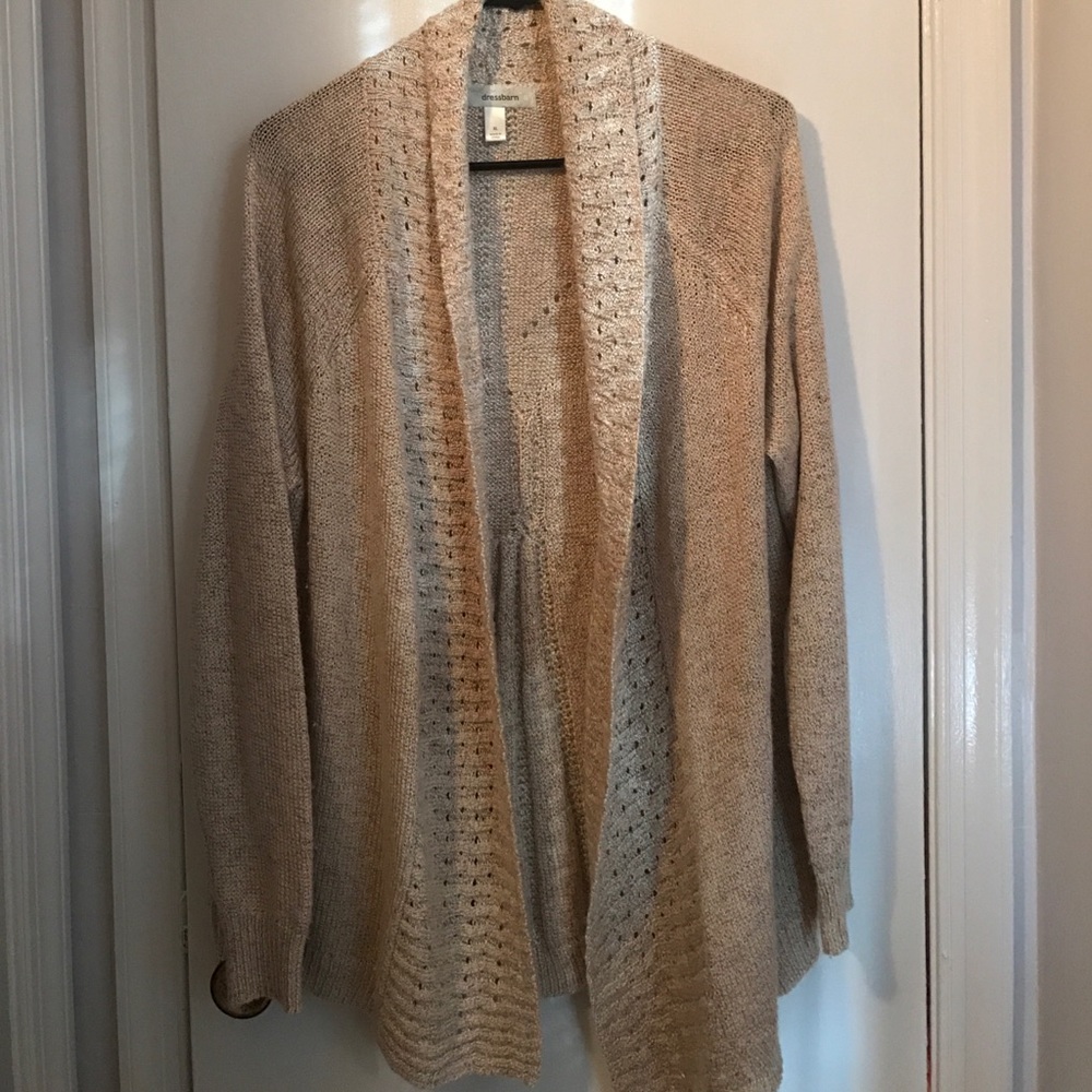 Sweater - Dress Barn ~ XL~ Neutral Tones