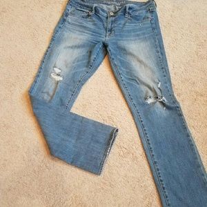 American Eagle destructed jeans.PLEASE MAKE OFFERS